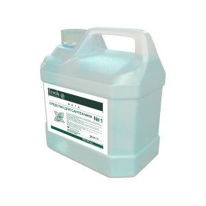 Жидкое средство для чистки сантехники и плитки Ecvols №1 с эфирными маслами (мята), 3 л